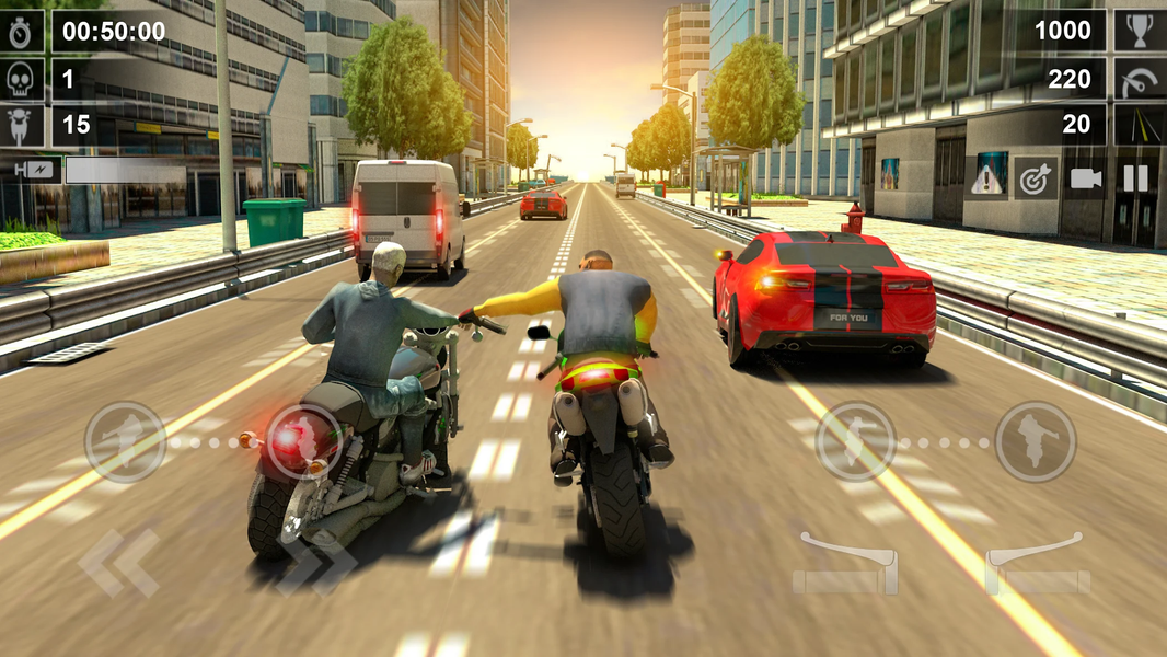 Road Rush - Street Bike Race - عکس بازی موبایلی اندروید