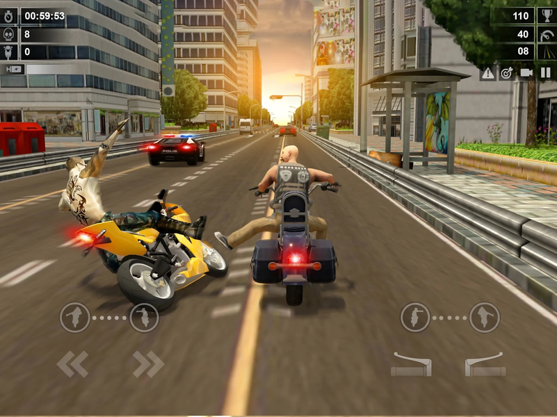 Road Rush - Street Bike Race - عکس بازی موبایلی اندروید