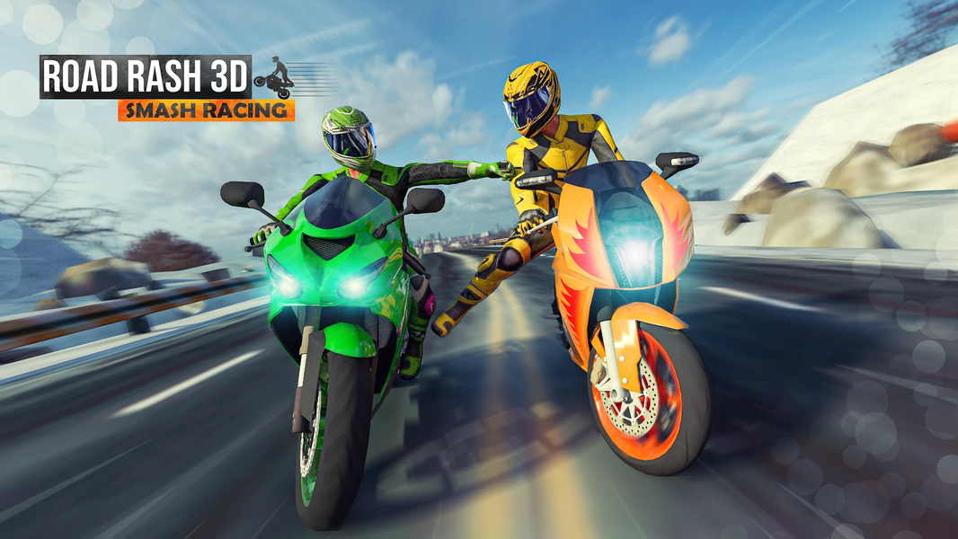 Road Rush - Street Bike Race - عکس بازی موبایلی اندروید