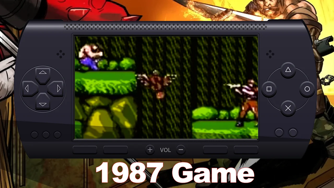 Kontra Original Game 1987 - Gameplay image of android game