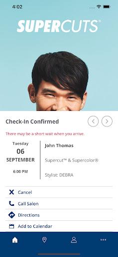Supercuts Online Check-in - عکس برنامه موبایلی اندروید