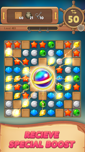 Ocean Hunter : Match ۳ Puzzle - عکس بازی موبایلی اندروید