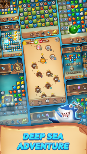 Ocean Hunter : Match 3 Puzzle - Gameplay image of android game