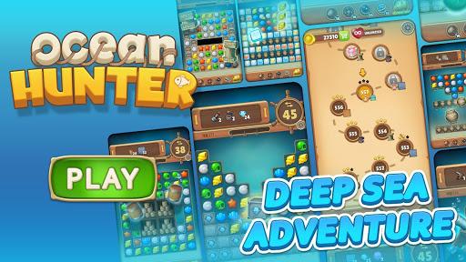 Ocean Hunter : Match 3 Puzzle - Gameplay image of android game