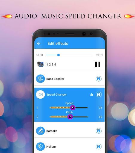 Voice Changer - Audio Effects - عکس برنامه موبایلی اندروید