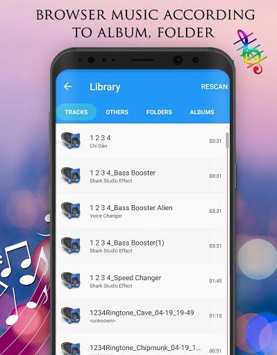 Voice Changer - Audio Effects - Image screenshot of android app