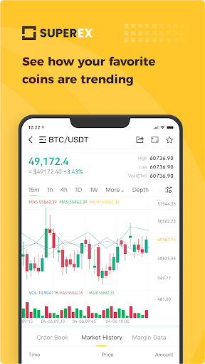 SuperEx: Trade Crypto & BTC - Image screenshot of android app
