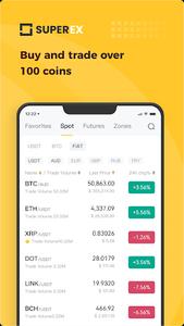 SuperEx: Buy Bitcoin & Crypto - عکس برنامه موبایلی اندروید