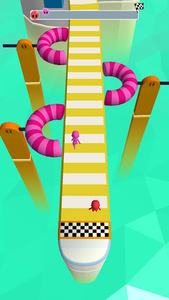 Super Race 3D —Run and Parkour - Gameplay image of android game