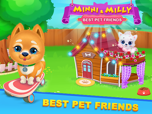 Kitty & Puppy Best Friends Pet Vet Care - عکس بازی موبایلی اندروید