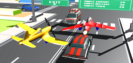 Super Jet Air Racer - Gameplay image of android game