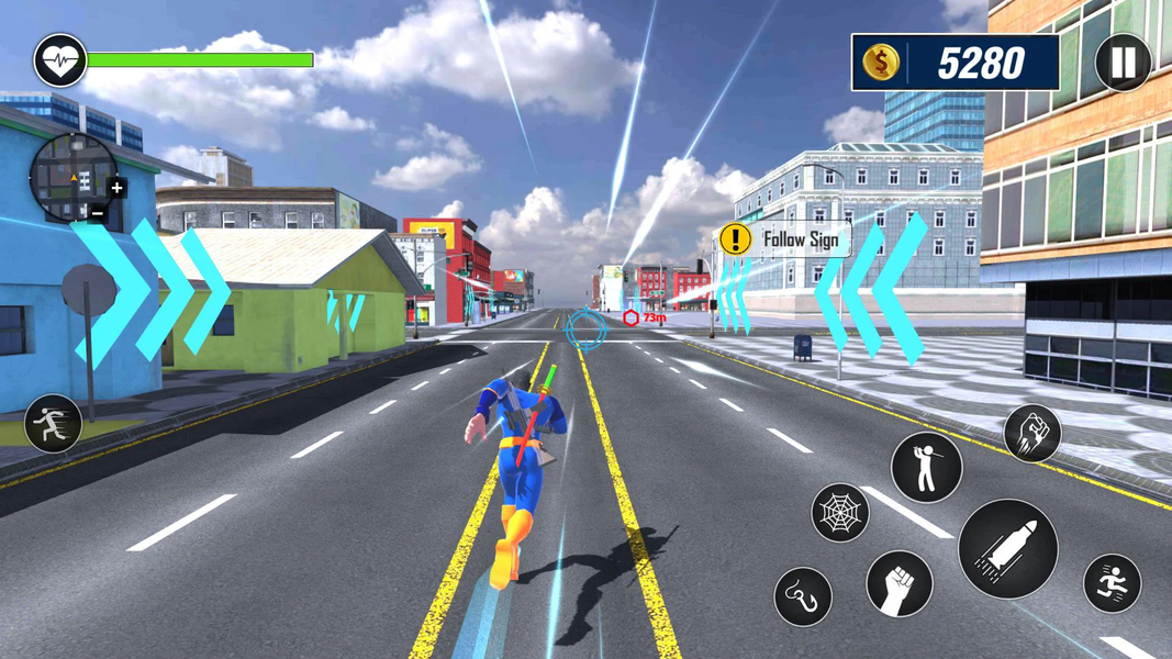 Open World Hero Fighting Sim - عکس بازی موبایلی اندروید