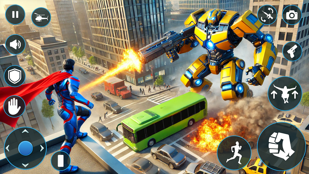 Superhero Game: Mafia City War - عکس بازی موبایلی اندروید