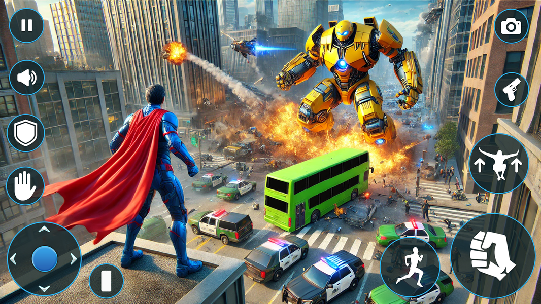 Superhero Game: Mafia City War - عکس بازی موبایلی اندروید