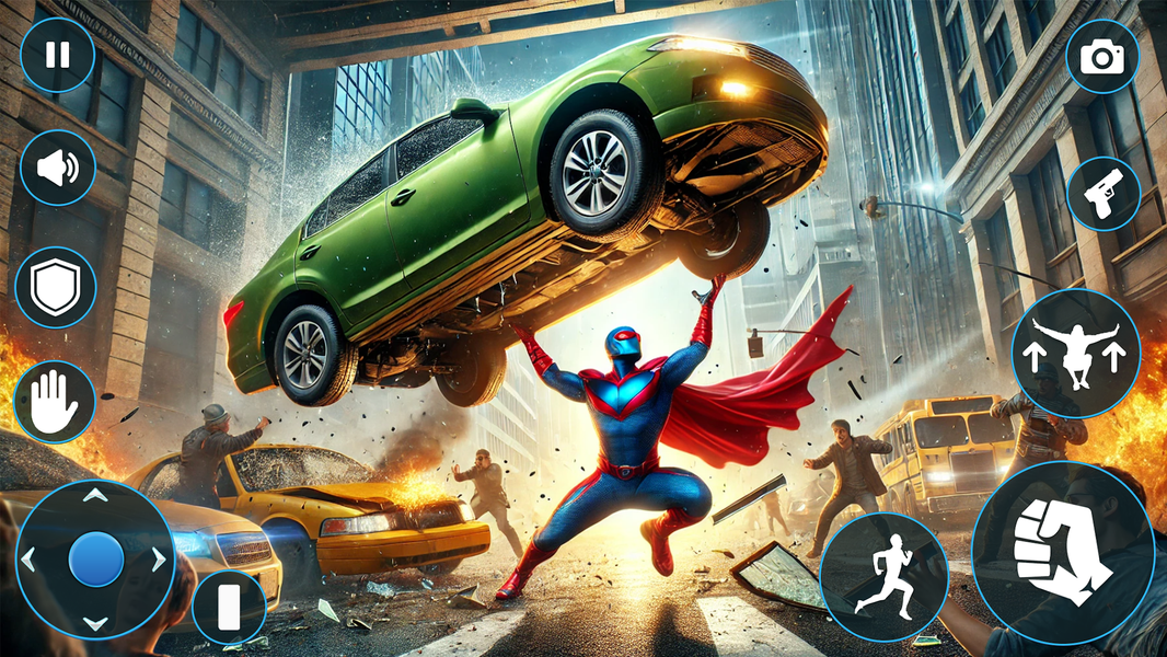 Superhero Game: Mafia City War - عکس بازی موبایلی اندروید