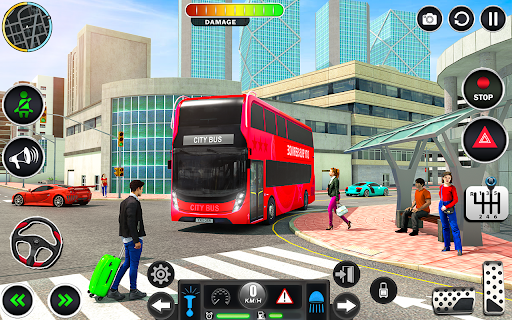 Coach Bus Simulator Driving 3D - Image screenshot of android app
