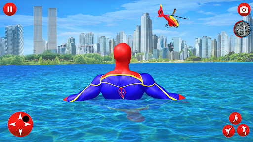 Spider Games: Spider Rope Hero - Image screenshot of android app