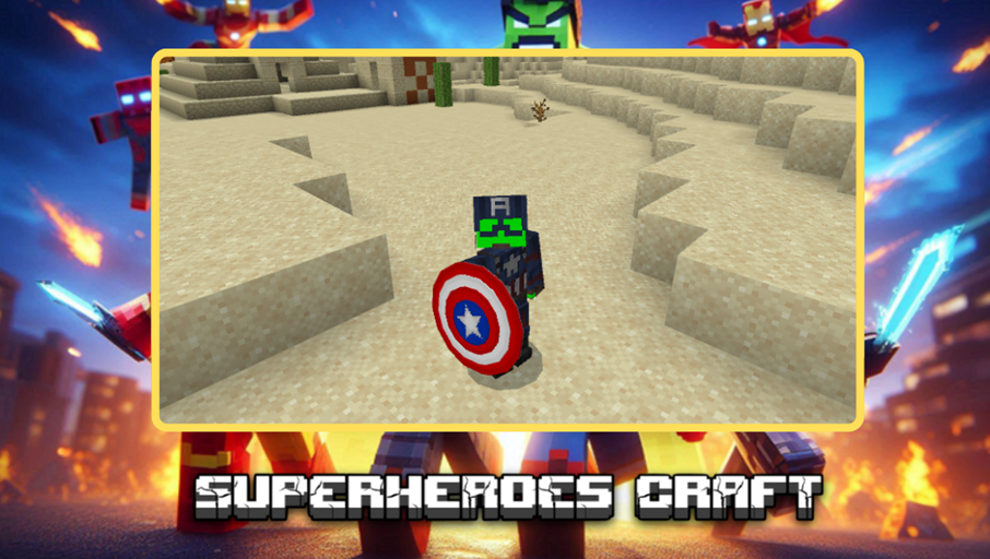 SUPERHEROES CRAFT - عکس بازی موبایلی اندروید