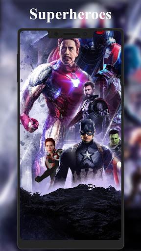 Superheroes Wallpaper - Image screenshot of android app