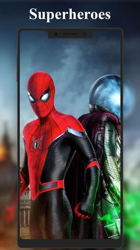 Superheroes Wallpaper - Image screenshot of android app