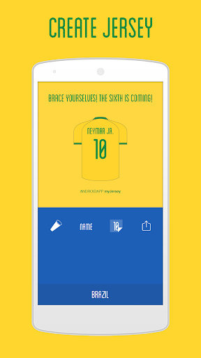 myJersey - Image screenshot of android app