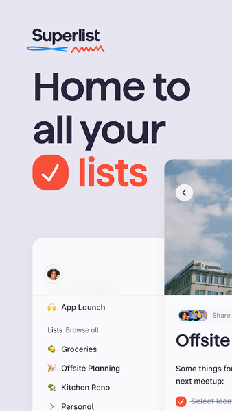 Superlist - Image screenshot of android app