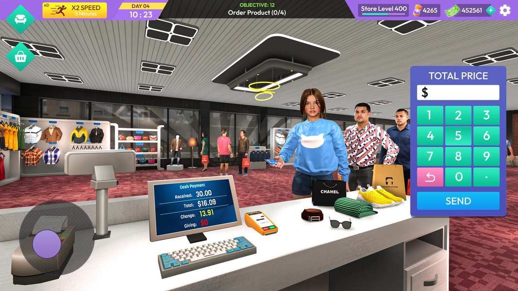 Fashion Store Simulator ۳D - عکس بازی موبایلی اندروید