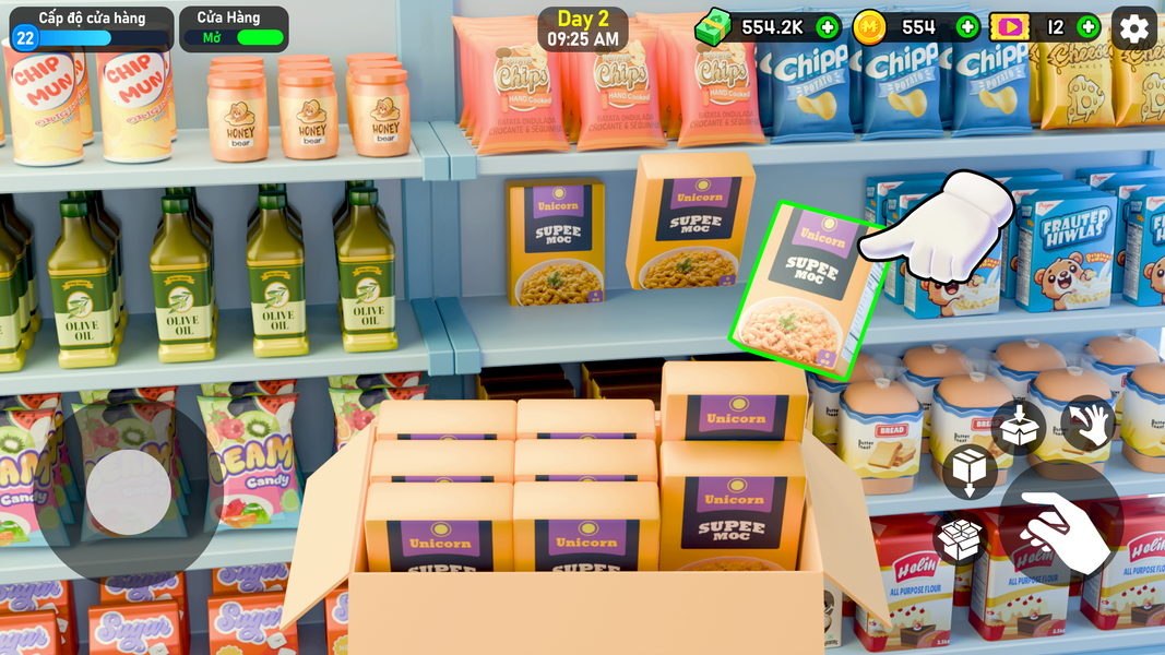 Supermarket Tycoon ۳D - عکس بازی موبایلی اندروید