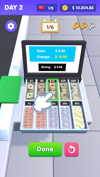 Supermarket Master Simulator - Gameplay image of android game