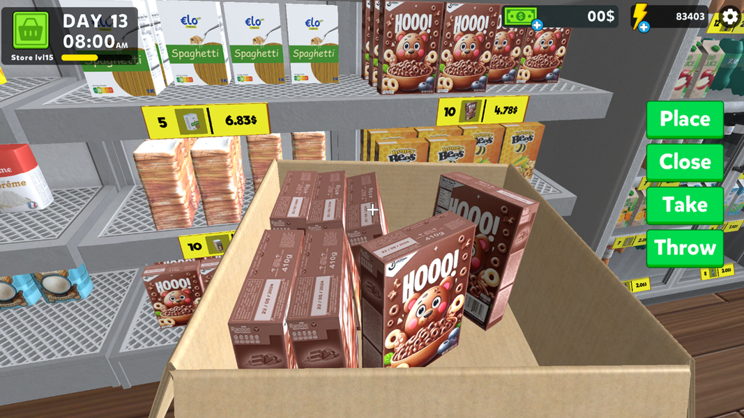 Supermarket Simulator Game ۳D - عکس بازی موبایلی اندروید
