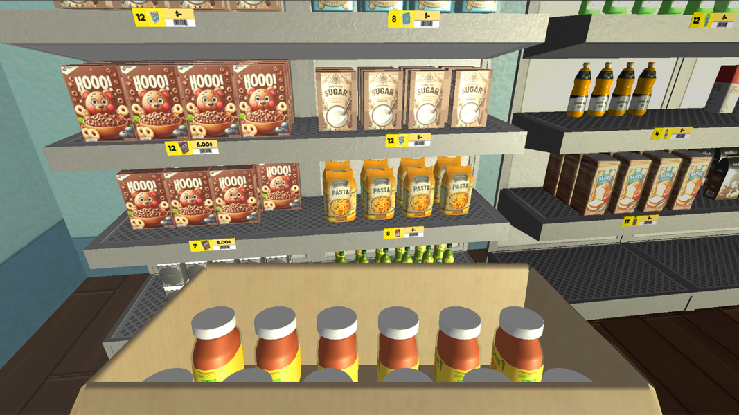 Supermarket Simulator Game ۳D - عکس بازی موبایلی اندروید