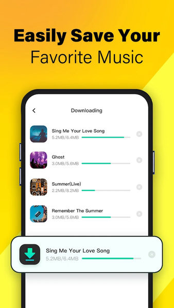 Music Downloader -Download MP۳ - عکس برنامه موبایلی اندروید