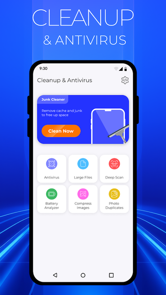 Supernova Cleanup & Antivirus - عکس برنامه موبایلی اندروید