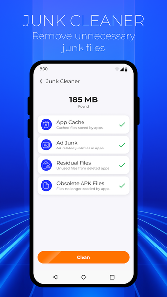 Supernova Cleanup & Antivirus - عکس برنامه موبایلی اندروید