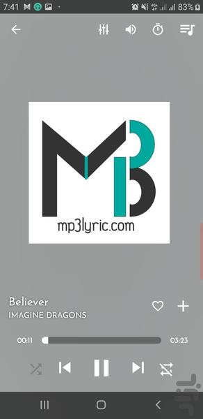 PRO MUSIC PLAYER - عکس برنامه موبایلی اندروید