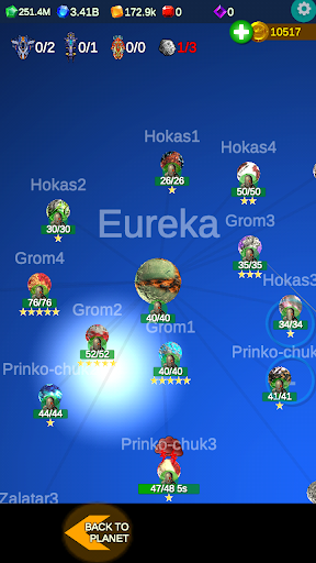 Planet Pi - Gameplay image of android game