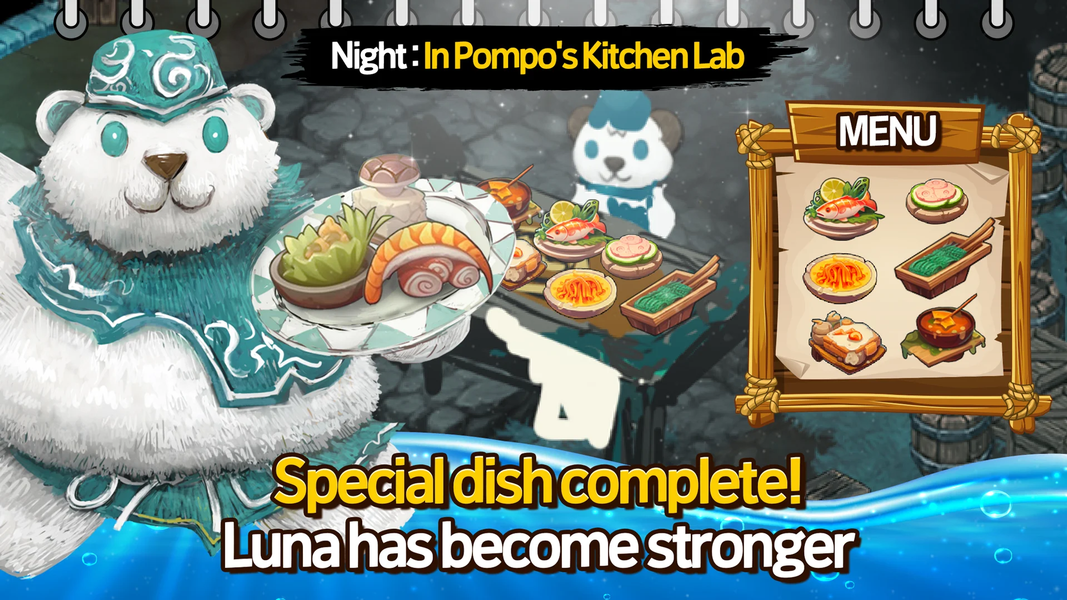 Tap Dragon: Little Knight Luna - Gameplay image of android game