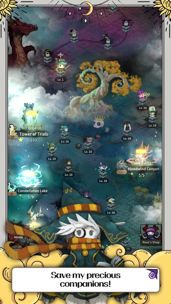 Tap Dragon: Little Knight Luna - Gameplay image of android game