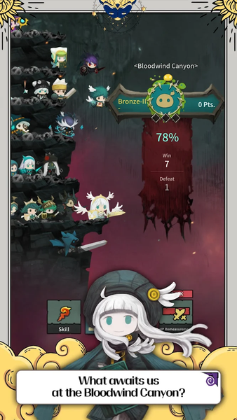 Tap Dragon: Little Knight Luna - Gameplay image of android game