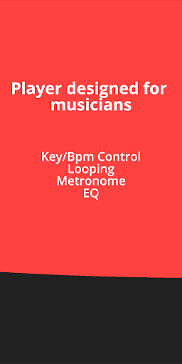 Backtrackit: Musicians Player - Image screenshot of android app