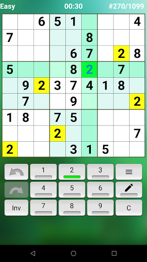 Sudoku offline - عکس بازی موبایلی اندروید