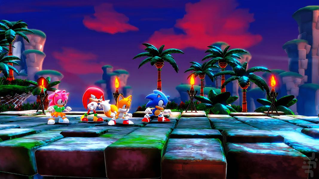 Super Sonic Hedgehog - Gameplay image of android game
