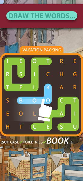 Word Path - Gameplay image of android game