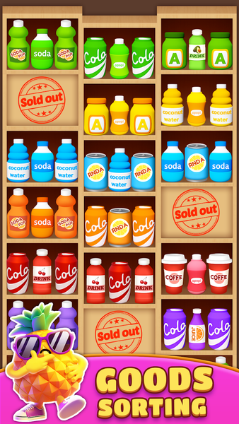 Super Sort ® - Goods Puzzle - عکس بازی موبایلی اندروید