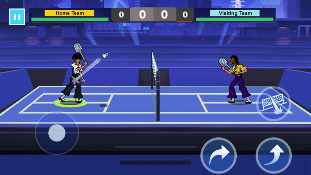 Super Badminton-Super League - Gameplay image of android game