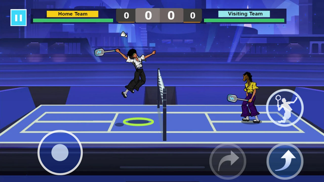 Super Badminton-Super League - Gameplay image of android game