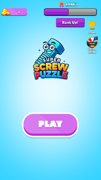 Quick screw puzzle - Gameplay image of android game