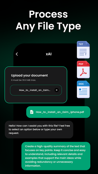 Q-AI Chatbot Assistant - عکس برنامه موبایلی اندروید