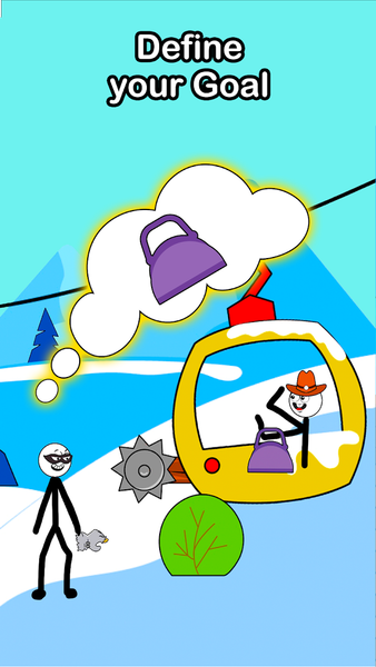 Thief Game: Stickman Escape - عکس بازی موبایلی اندروید