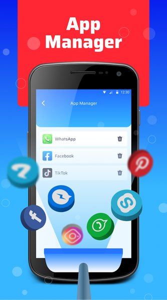 Phone Cleaner - عکس برنامه موبایلی اندروید